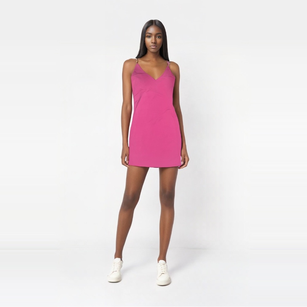 PAPAYA Bodycon, Sleeveless Pink Dress, Size Medium
